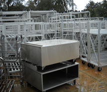 WE CARRY VARIOUS TYPES OF RACK AND CARTS.